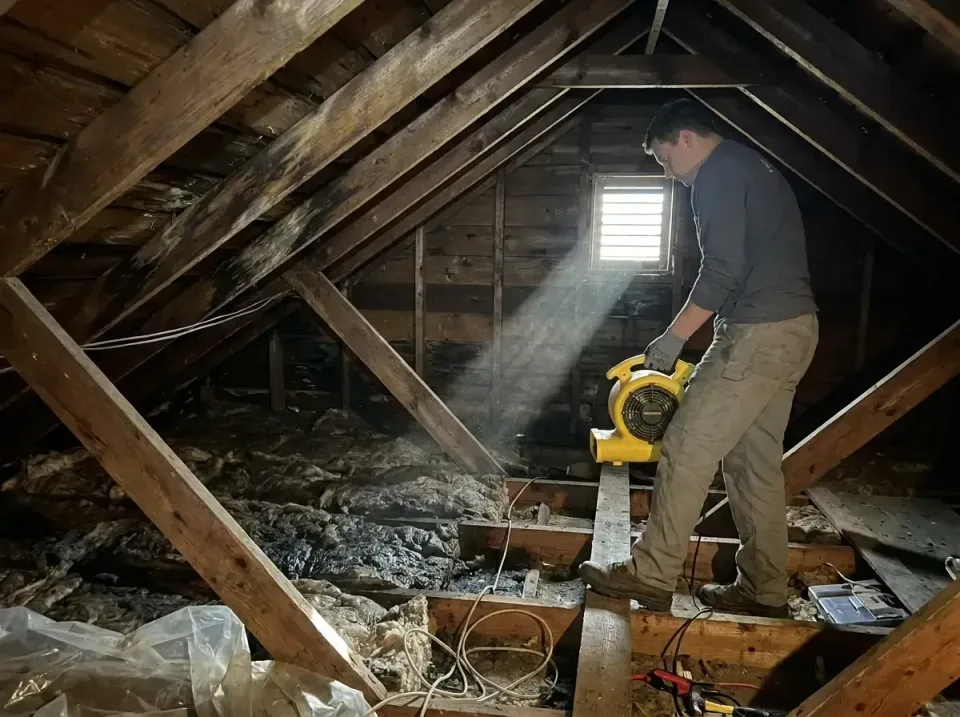 attic-water-damage-drying-proc-007 — frequently asked questions, Emergency Water Extraction & 24/7 Flood Response in Pompton…